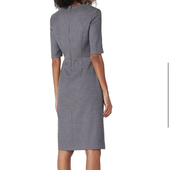 Boss Hugo Boss Women's Dalissa Sheath Dress Size 4 Purple Grey Printed - Picture 6 of 16